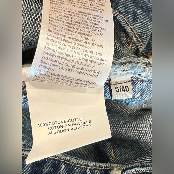 NWOT Q2 Premium Denim BELTED BUTTONED DENIM MAXI SKIRT in Small (4) - Picture 10 of 12